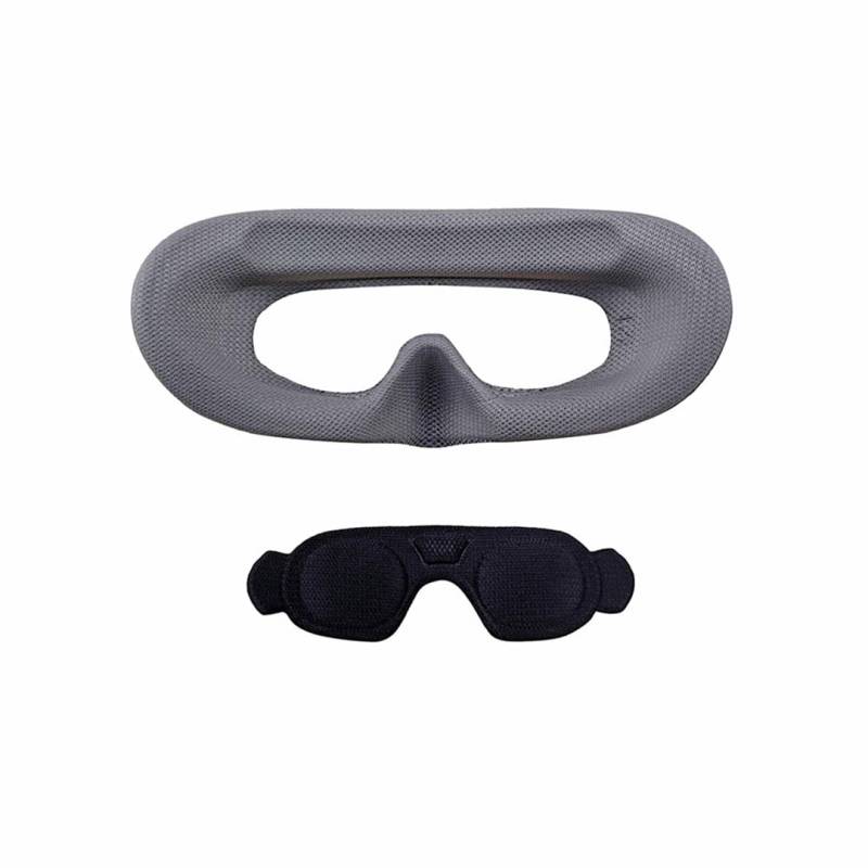 Goggles 3 Schaumstoffpolsterung, Ersatz-Augenpolster für DJI Avata 2 Brillen, 3 Drohnenzubehör, weiches Schwamm-Augenmasken-Pad mit Schutzbrille, 3 Objektivschutzabdeckungen (Grau + Staubschutz) von BeisDirect