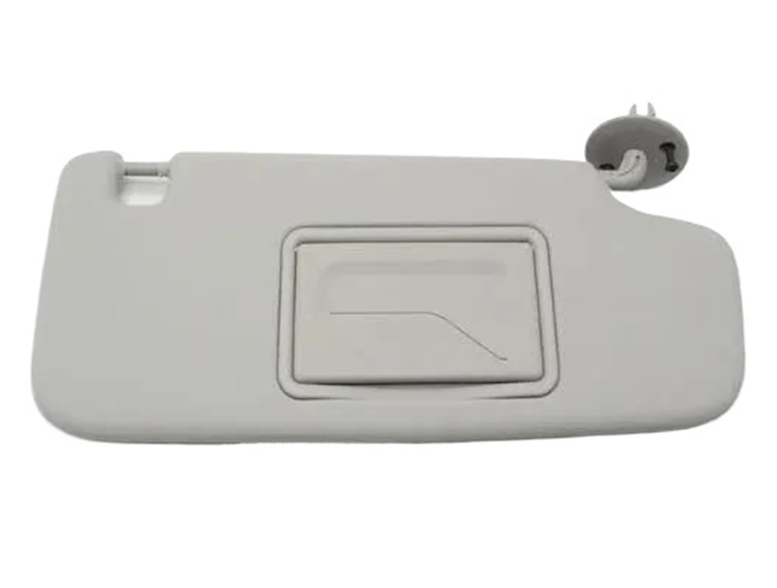 Auto-Sonnenblende Innensonnenblende Mit Spiegelblende Sonnenschutz Für Daewoo Für Matiz 2011 2012 2013 2014 2015 2016(Grey Right Cover) von Bekuyu