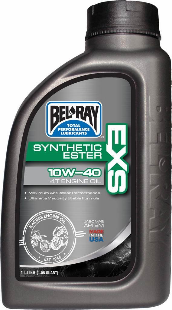 Flasche Motoröl 1L Bel-Ray 4T EXS Full Synthetic Ester 10W-40 von Bel-Ray