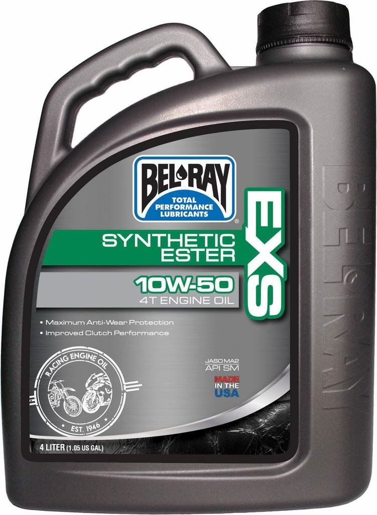 Kanne Motoröl Bel-Ray 4L 4T EXS Full Synthetic Ester 10W-50 von Bel-Ray