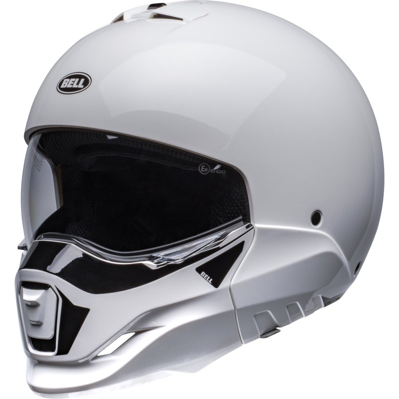 BELL Broozer Helm - Duplet Gloss White von Bell