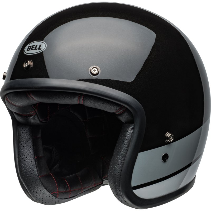 Bell Custom 500 Helm - Gloss Black Flake Größe: L von Bell