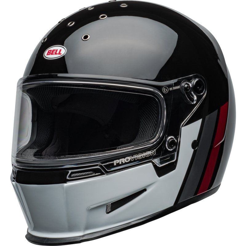 Bell Eliminator Helm - GT Gloss Black/White Größe: M von Bell