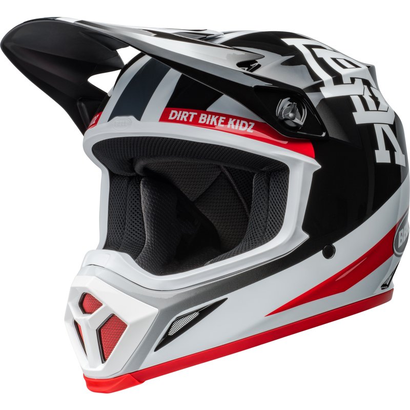 Bell MX-9 Mips Helm - Twitch DBK 24 Gloss Black/White Größe: 2XL von Bell