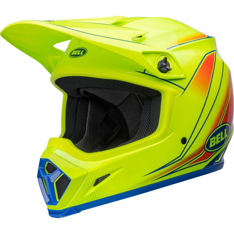 Bell MX-9 Mips Helm - Zone Gloss Retina Sear Größe: S von Bell