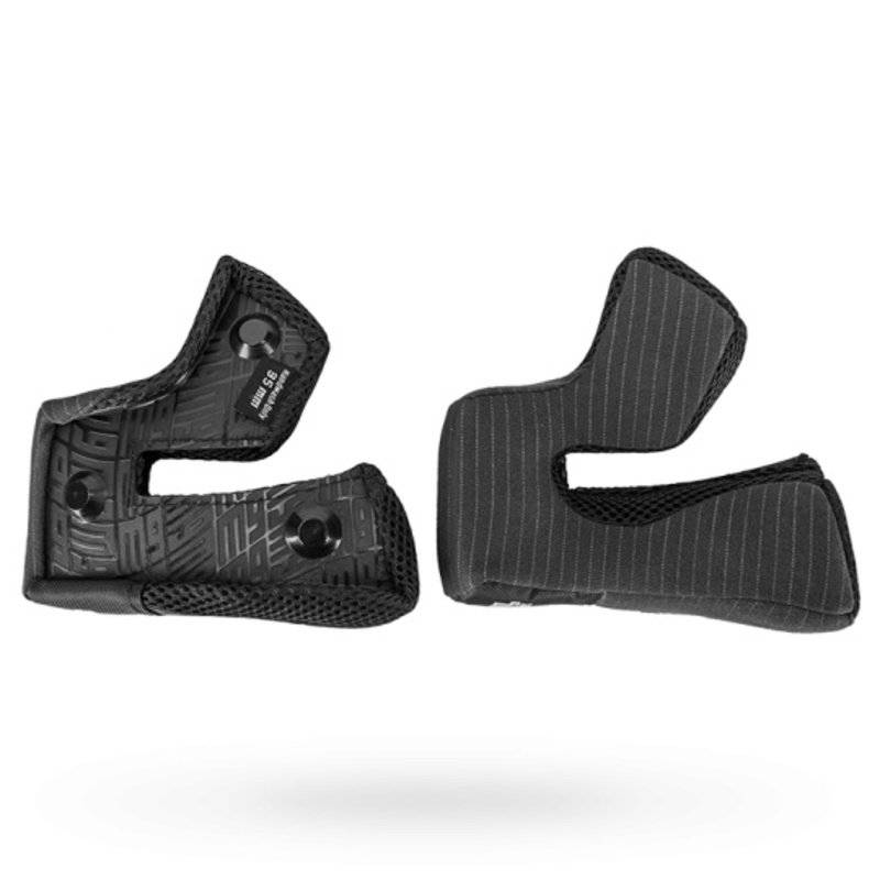 BELL Moto 9 Flex/Moto 9 Cheek Pads Black 30mm von Bell