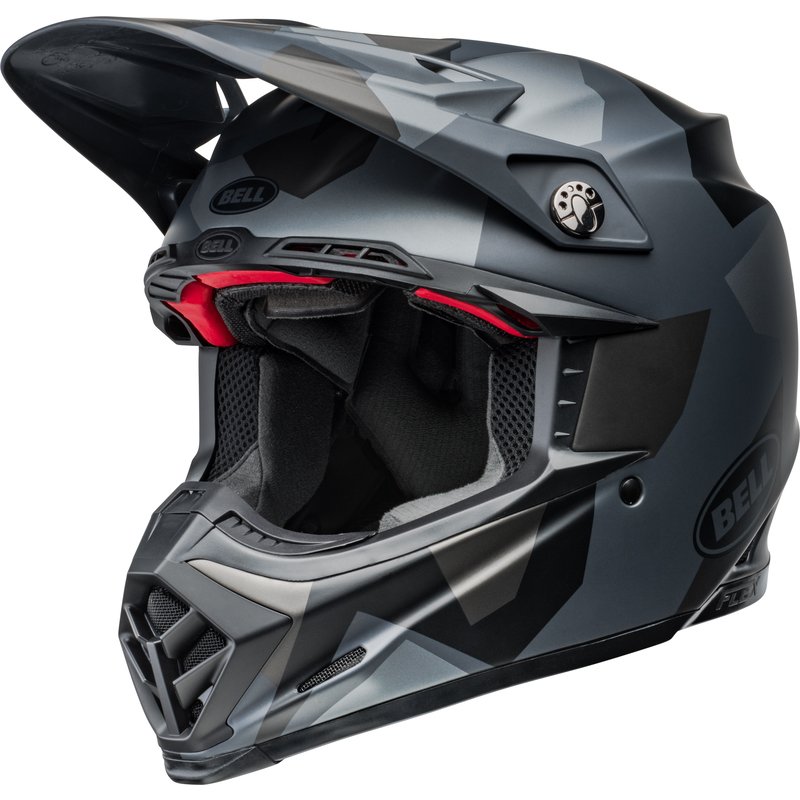 BELL Moto-9S Flex Helm - Rover Matte Gray Camo von Bell