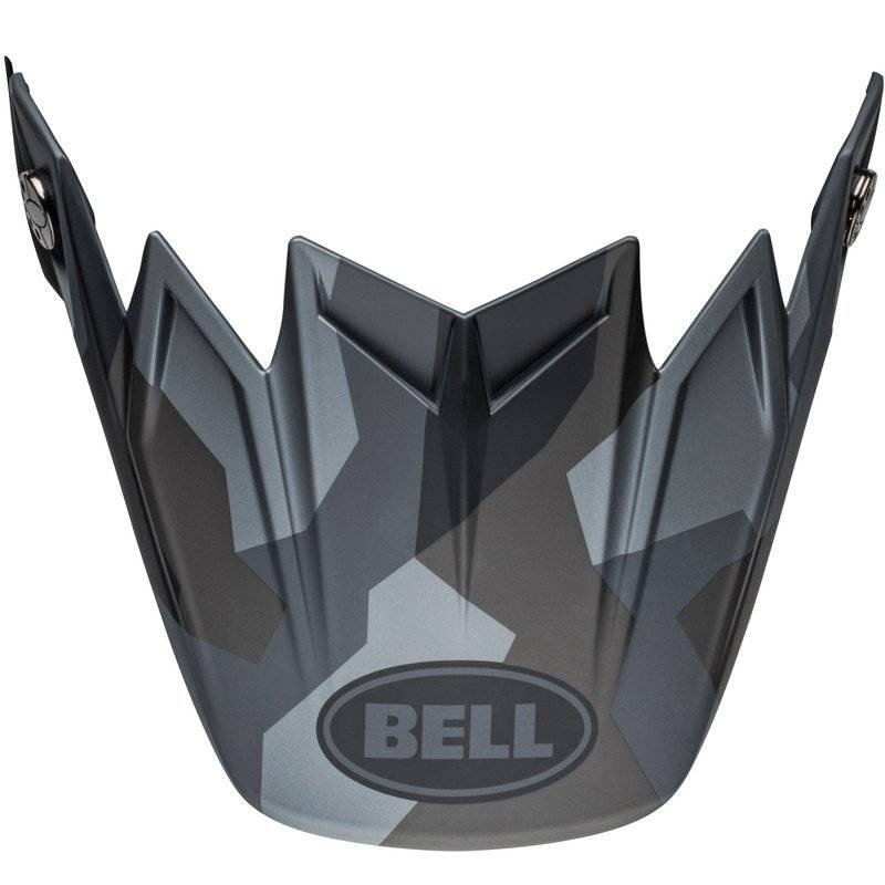 BELL Moto-9S Flex Helmschirm - Rover Matte Grau Camo von Bell