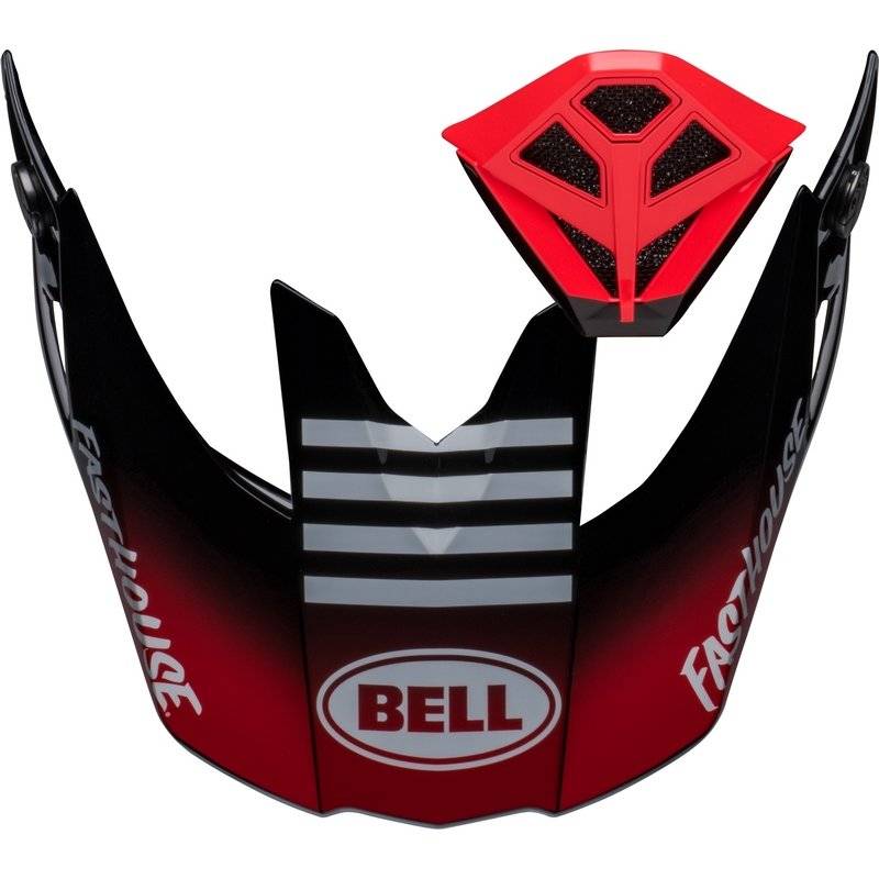 BELL Moto10 Spherical FH PRVT Off-Road Mundstück-Kit - Schwarz von Bell