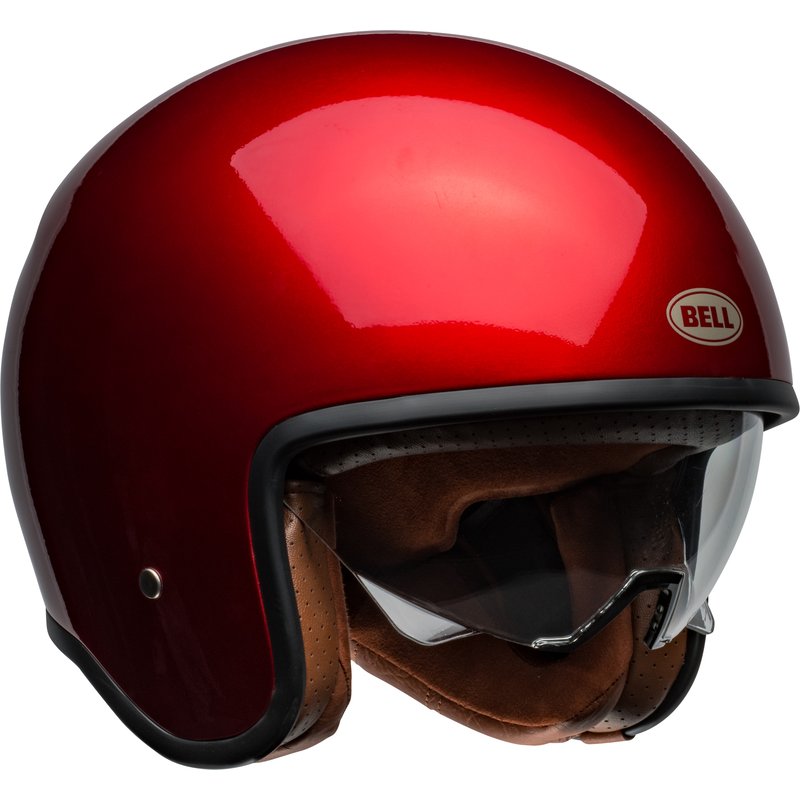 Bell TX501 Helm - Gloss Candy Red Größe: XL von Bell