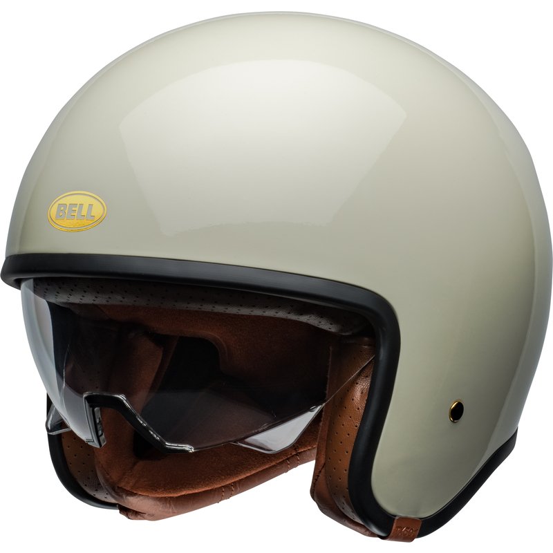 Bell TX501 Helm - Gloss Vintage White Größe: XS von Bell