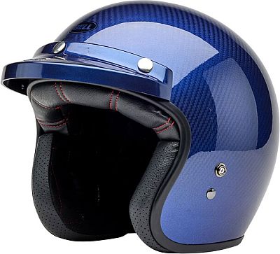 Bell Custom 500 Carbon McQueen, Jethelm - Blau - M von Bell