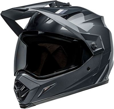 Bell MX-9 Adventure MIPS Alpine, Endurohelm - Dunkelgrau/Schwarz/Silber - L von Bell