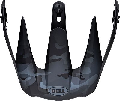 Bell MX-9 Adventure MIPS Camo, Helmschirm - Matt Schwarz/Grau von Bell