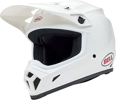 Bell MX-9 MIPS, Motocrosshelm - Weiß - XL von Bell