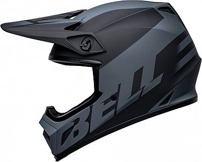 Bell MX-9 MIPS Disrupt, Motocrosshelm - Matt Grau/Schwarz - S von Bell