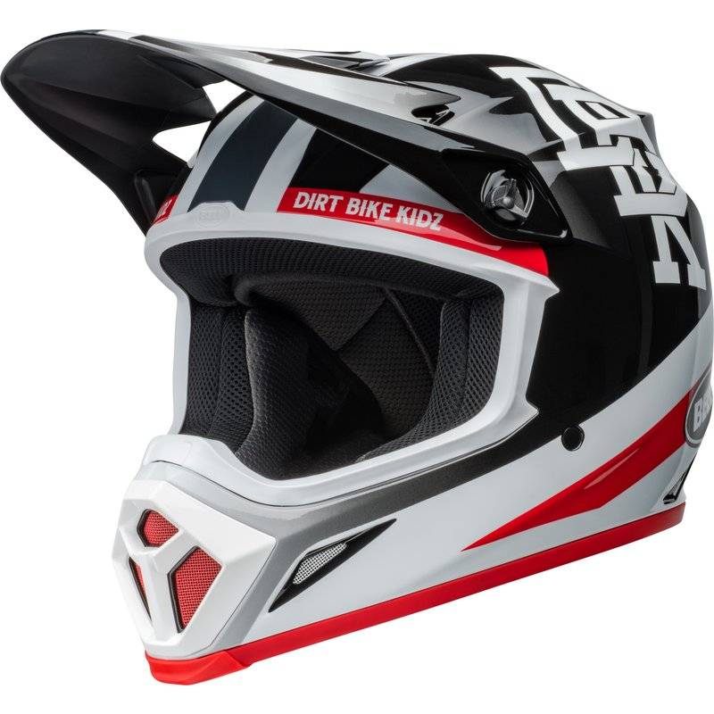 Bell MX-9 Mips Helm - Twitch DBK 24 Gloss Black/White von Bell