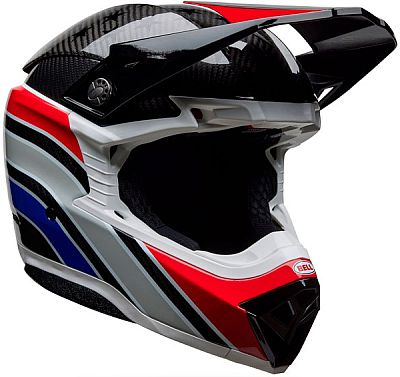 Bell Moto-10 Spherical MIPS RSD Old Glory, Motocrosshelm - Schwarz/Rot/Blau - XL von Bell