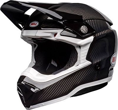 Bell Moto-10 Spherical Solid, Motocrosshelm - Schwarz/Rot - XL von Bell