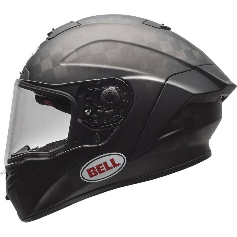 Bell Pro Star ECE FIM Helm - Matt Schwarz von Bell