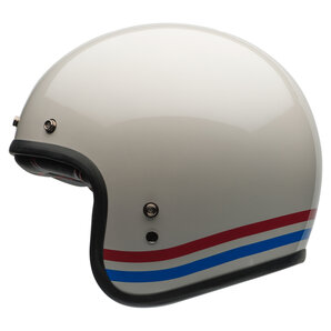 Custom 500 06 Stripes Jethelm Weiss Bell von Bell