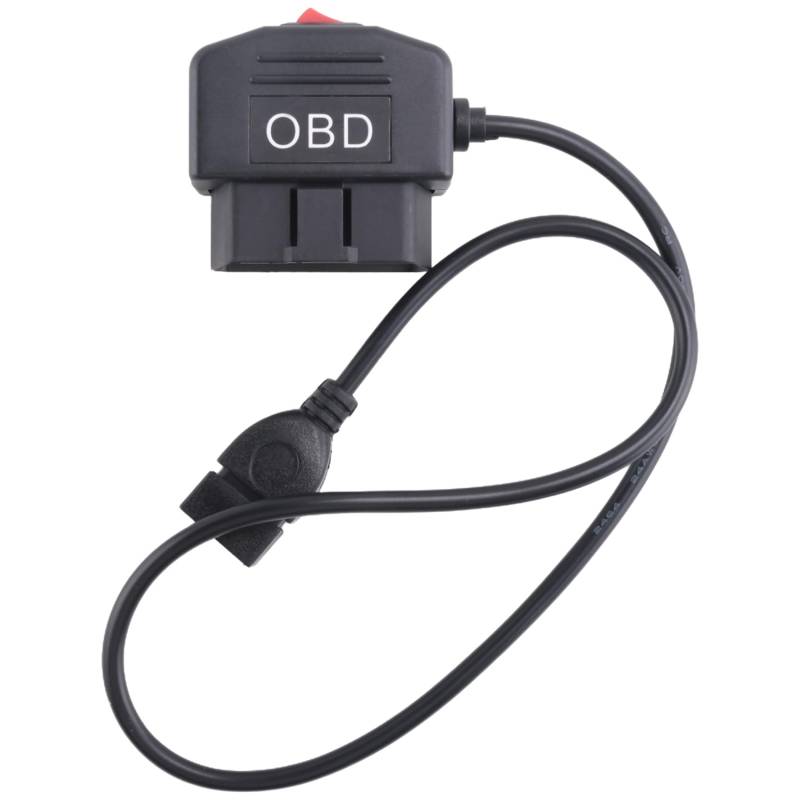 Bellandi 24 Stunden 5V 3A USB-Autoladekabel OBD-Hardwire-Kit mit Schalter 0,5 Meter Kabel für Dashcam-Camcorder Fahrzeug-DVR von Bellandi