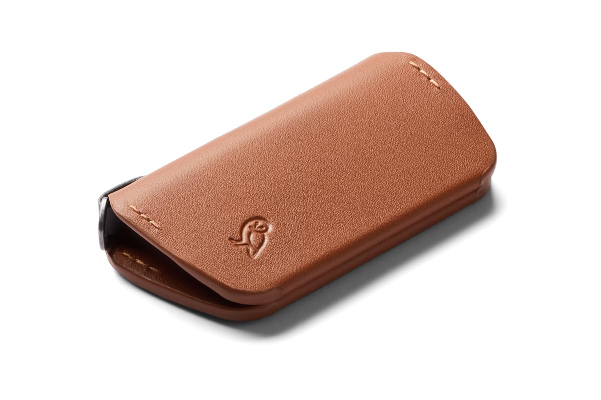 Bellroy Key Cover Plus – Dritte Edition (Leder-Schlüsselhalter, für 2 – 4 Schlüssel) - Caramel von Bellroy