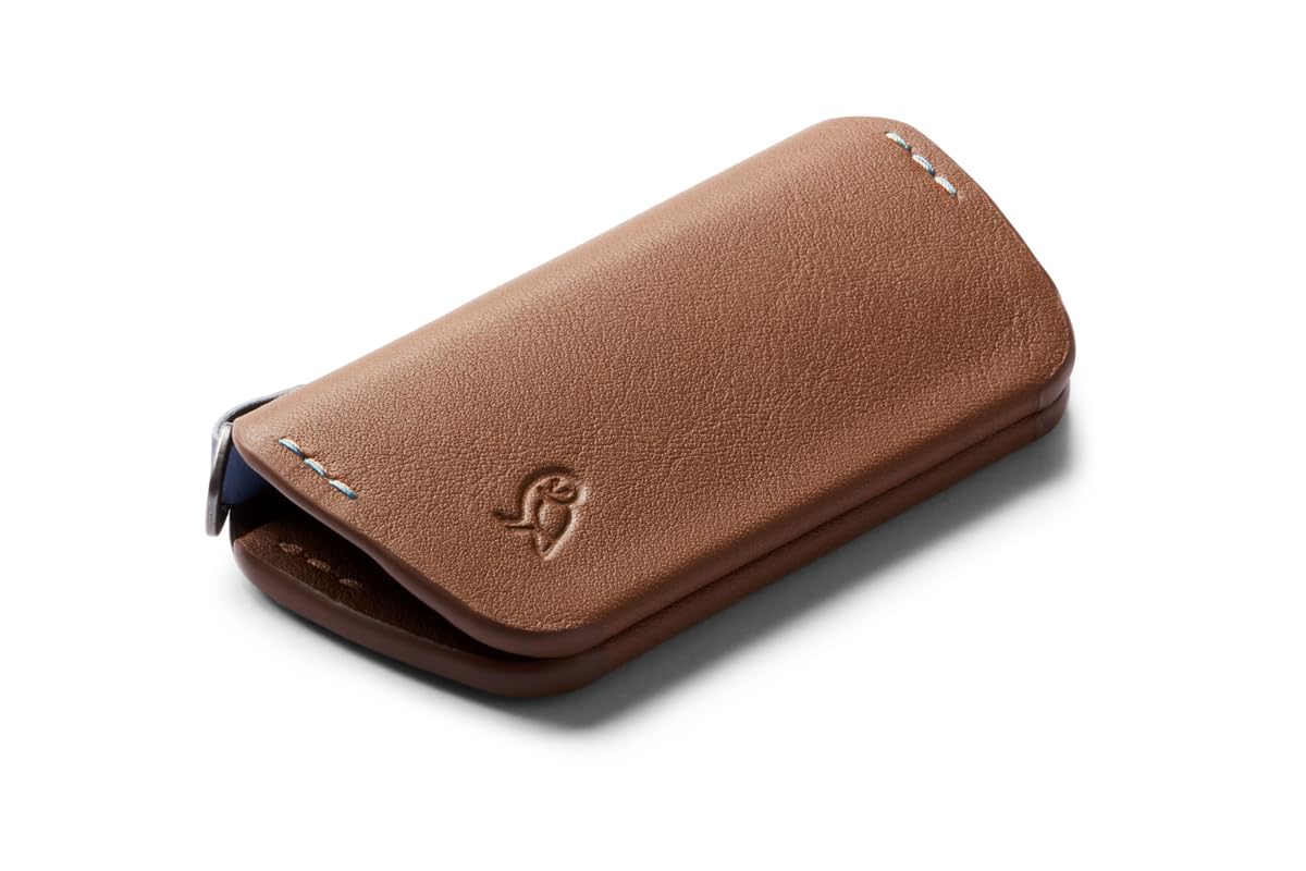 Bellroy Key Cover Plus – Dritte Edition (Leder-Schlüsselhalter, für 2 – 4 Schlüssel) - Hazelnut von Bellroy