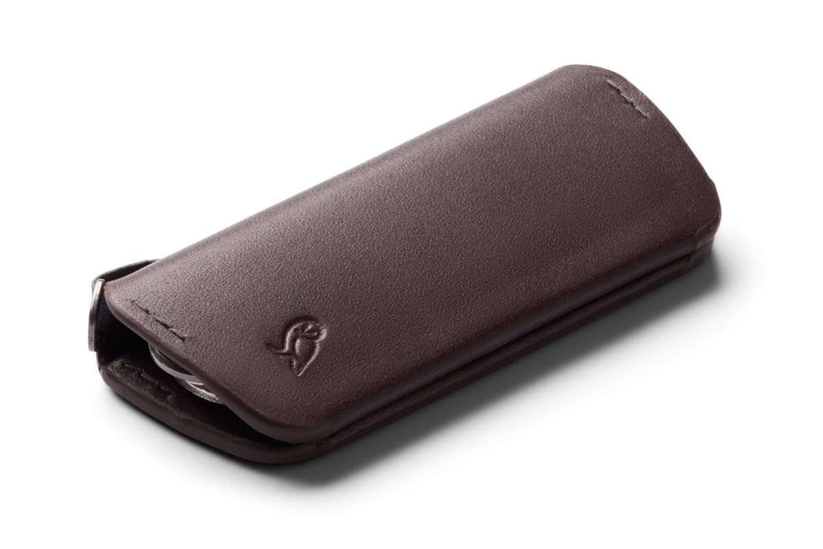 Bellroy Key Cover Plus – Dritte Edition (Leder-Schlüsselhalter, für 4 – 8 Schlüssel) - DeepPlum von Bellroy