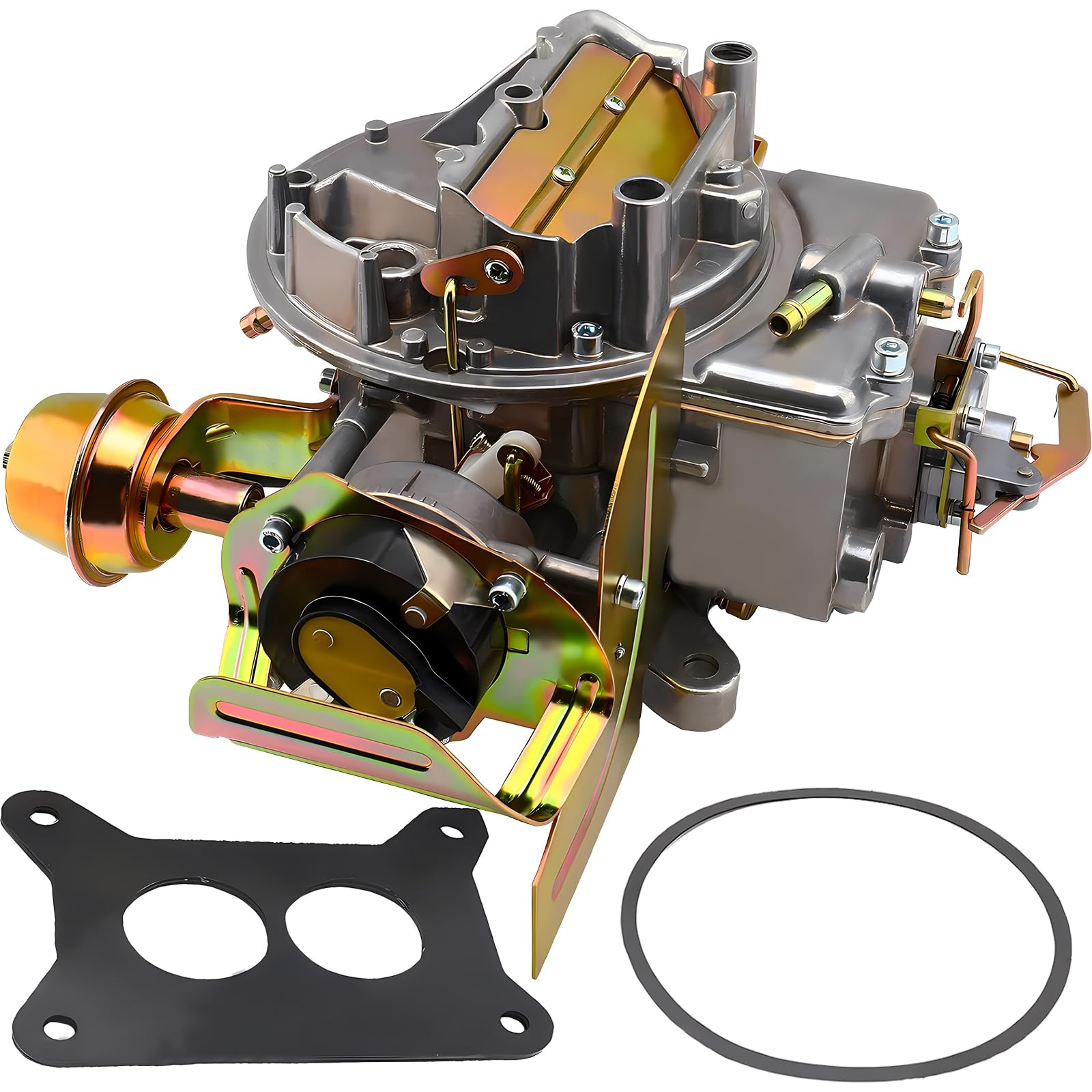 BenTsD Kompatibel mit 2 Barrel 2100 2150 Vergaser für Ford Mustang F100 F250 F350 Motor 289 302 351 Cu, mit elektrischer Choke-Montagedichtung von BenTsD