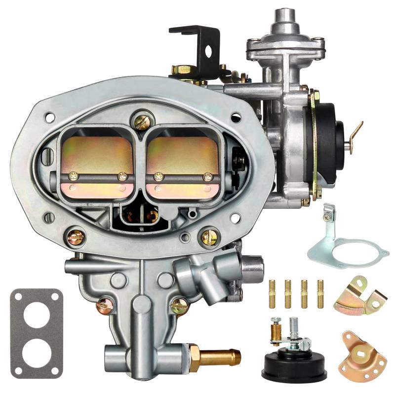 BenTsD Kompatibel mit 2-Zylinder-Vergaser mit elektrischem Choke für VW Bug 1976-1983 Dodge Arrow Limousine Pickup Caravan Challenger Mazda B2600 2,0 l 2,6 l Motoren von BenTsD