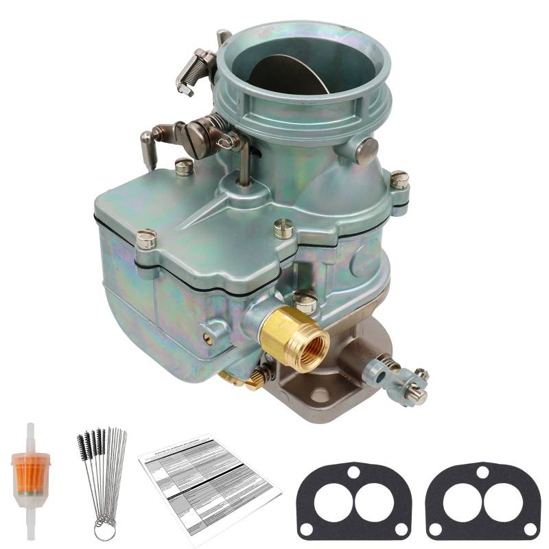 BenTsD Kompatibel mit 2-Zylinder-Vergaser mit manuellem Choke 182-9510A für Stromberg 97 & 94 3-Bolzen-Ford-Flathead-V8-Motoren 1938-1957 Carb von BenTsD