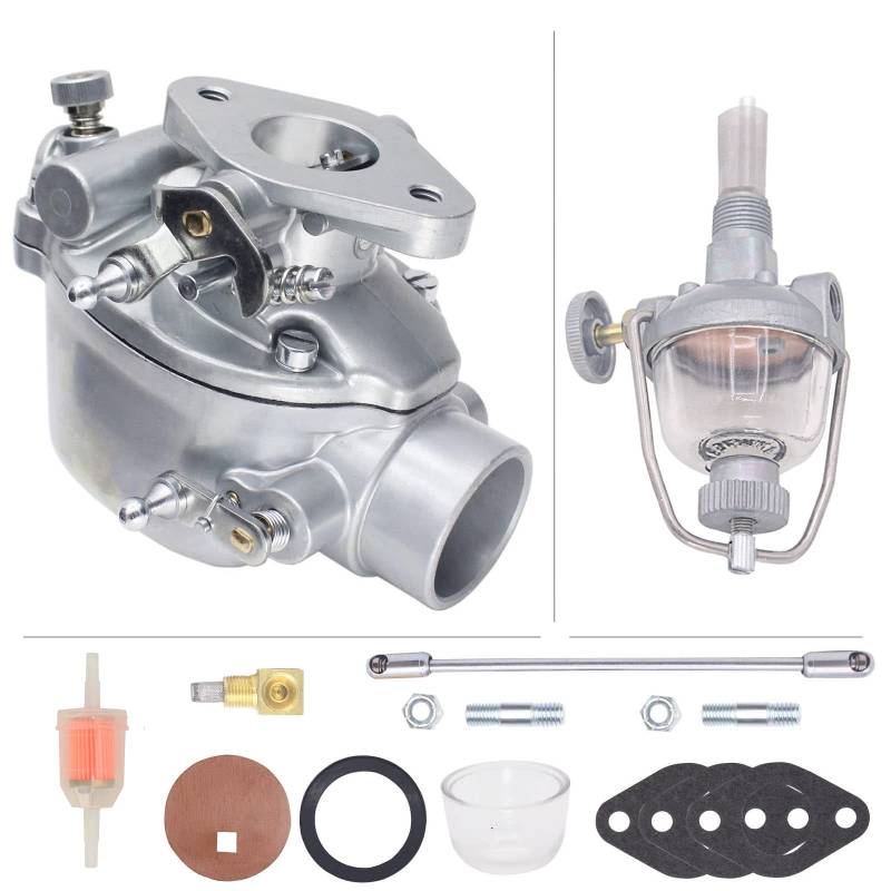 BenTsD Kompatibel mit 8N9510C TSX241A TSX33 Vergaser und Kraftstoff-Sedimentbehälter-Baugruppe, Verbindungsstangen-Sedimentbehälter-Kits, Dichtung und Schraubenbolzen von BenTsD