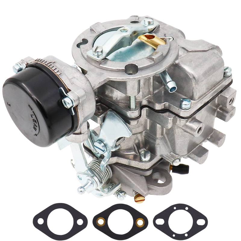 BenTsD Kompatibel mit D4PZ9510AC D5TZ9510AG Vergaser für Carter YF-Typ für Ford 240 250 YF C1YF 6-Zylinder-CIL-Motor 1975-1982 Automatischer Choke mit Dichtungen, ersetzt RSC-300A 6307S 6054 6055 von BenTsD