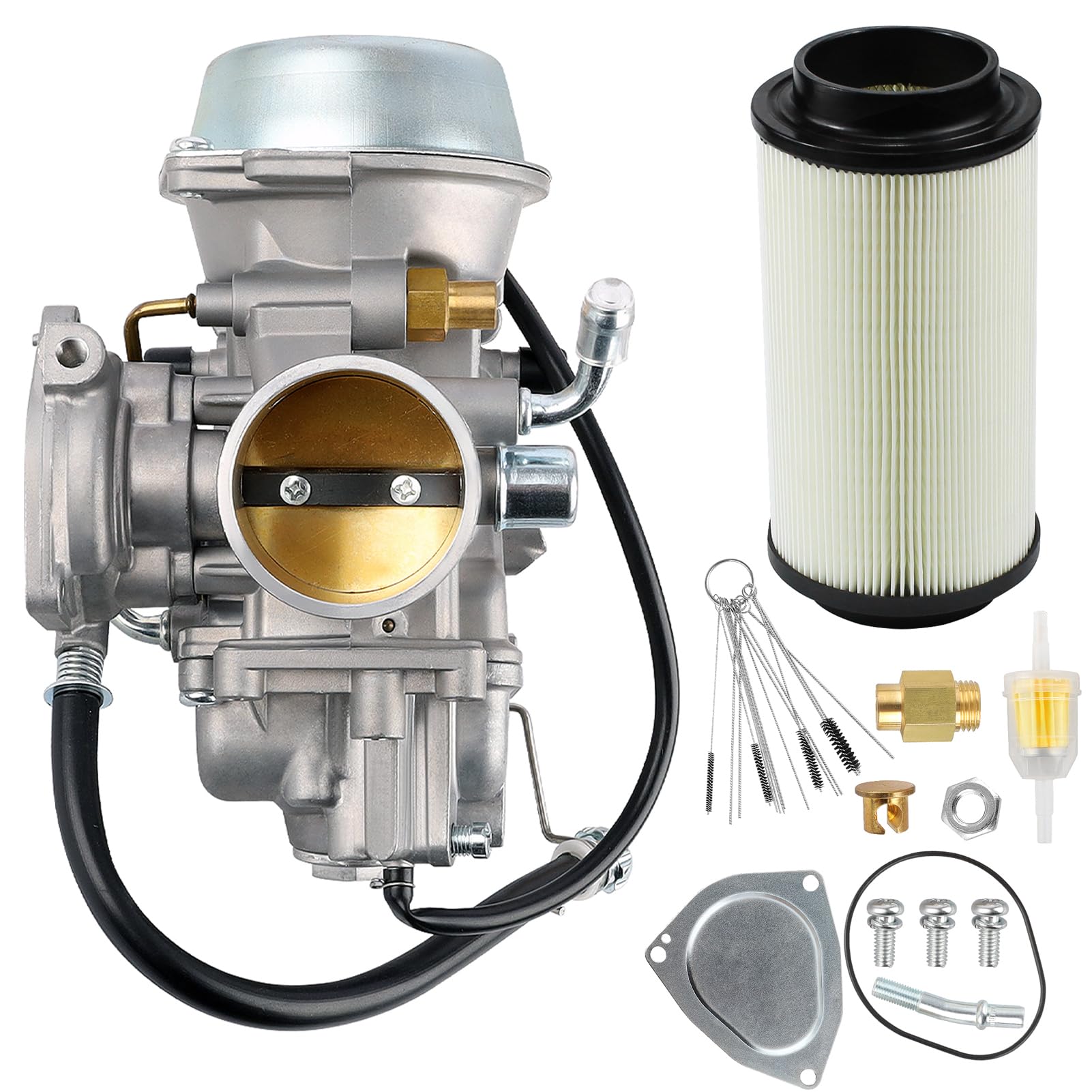 BenTsD Kompatibel mit Vergaser für Polaris Sportsman 500 4X4 HO 2001-2005 2010-2012 (nur HO)/Worker 500 mit Luftfilter von BenTsD