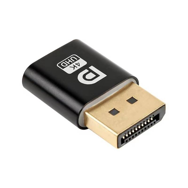 Benedik 4K Displayport Blindstecker DP Virtual Display Adapter EDID Headless Ghost Emulator für PC-Grafikkarte von Benedik