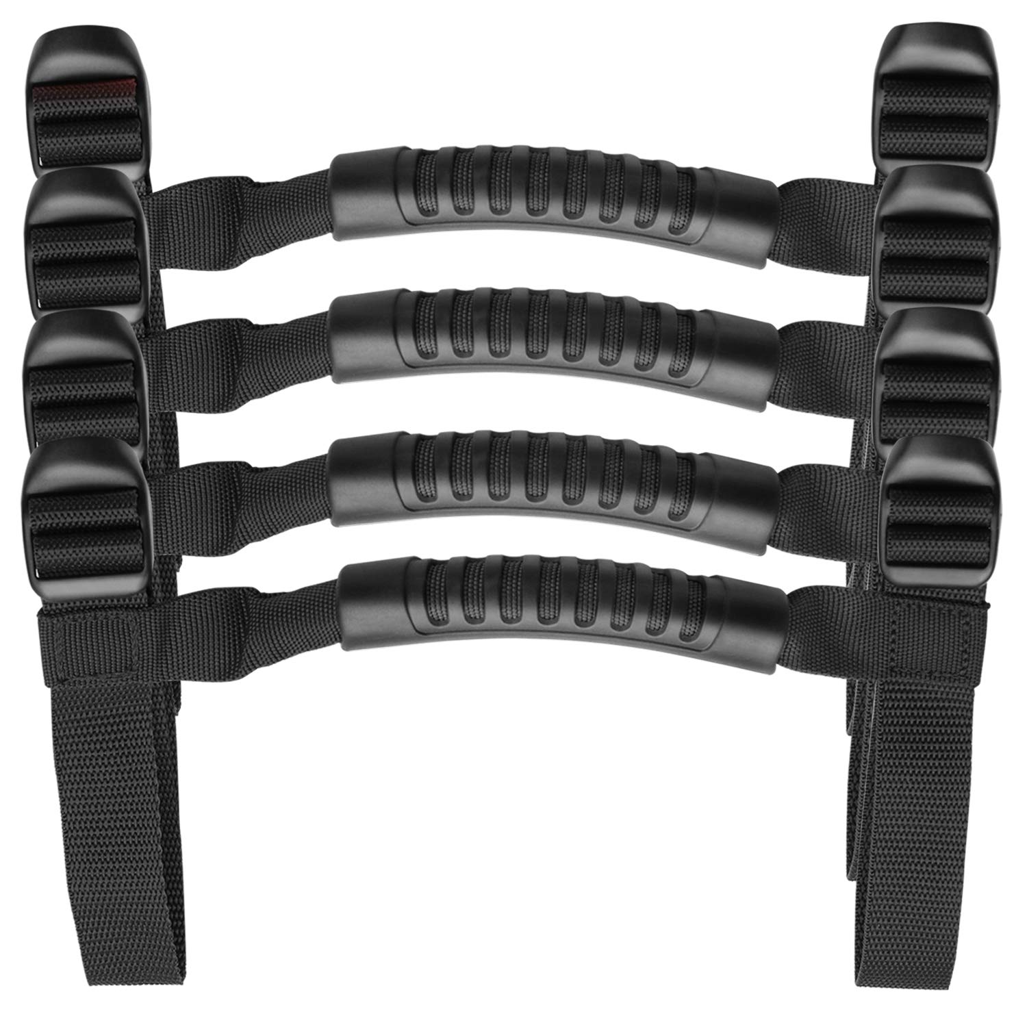 Set von 4 Rolle Bar Griffe 4 WD Off Road Zubehör für Jeep Wrangler JK TJ CJ von Bentolin