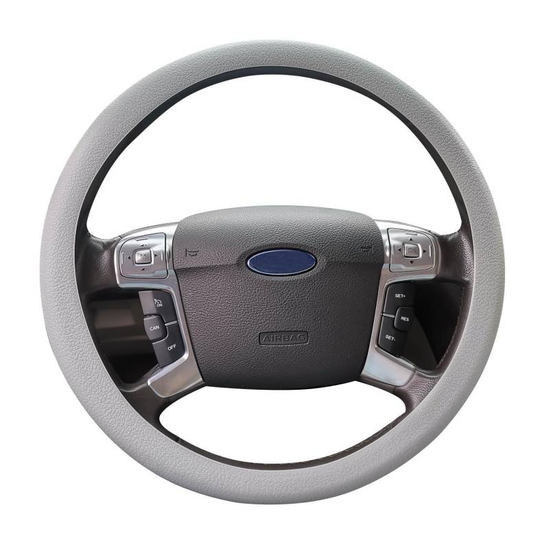 Berfea Lenkradbezug Auto Silikon Lenkradhüllen Weich rutschfest Lenkradschutz, Steering Wheel Cover, Universal 13-15 Zoll von Berfea