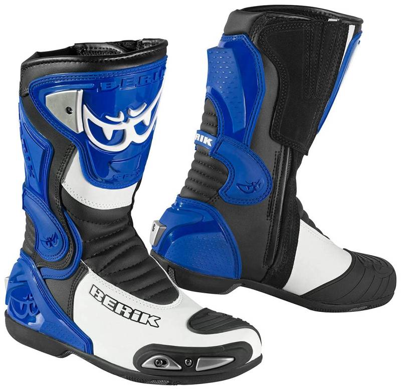 Berik Losail Motorradstiefel, blau, 44 von Berik