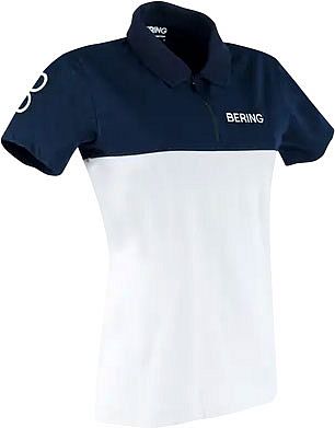 Bering 2023, Polo-Shirt Damen - Weiß/Dunkelblau - T4 von Bering