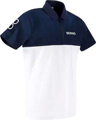 Bering 2023, Polo-Shirt - Weiß/Dunkelblau - XXL von Bering