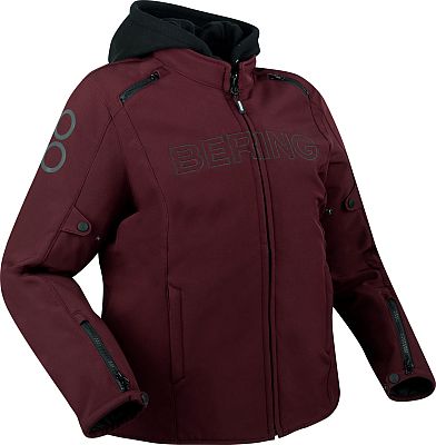 Bering Davis Queen-Size, Textiljacke wasserdicht Damen - Dunkelrot - Bauch T6 von Bering