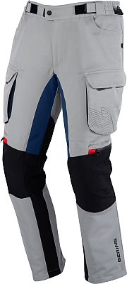 Bering Freeway, Textilhose wasserdicht - Grau/Dunkelblau/Schwarz - XL von Bering