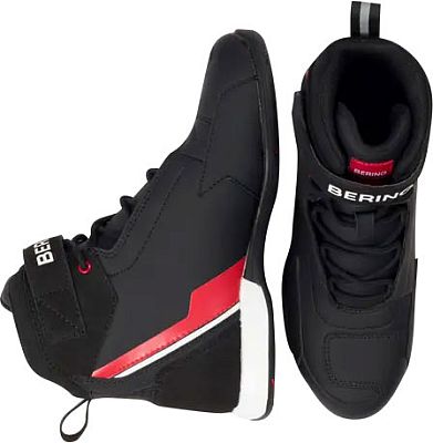 Bering Jag, Schuhe wasserdicht - Schwarz/Weiß/Rot - 40 EU von Bering