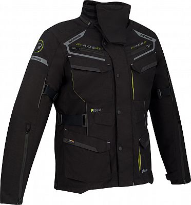 Bering Minsk, Textiljacke Gore-Tex - Schwarz/Neon-Gelb - 3XL von Bering