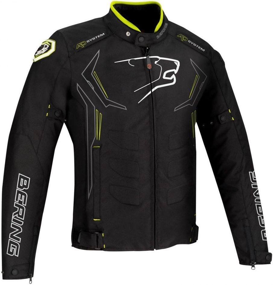 Bering Motorrad Textiljacke Guardian Neongelb Gr. S | 46 von Bering