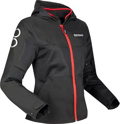 Bering Profil, Textiljacke Damen - Schwarz/Rot - T0 von Bering