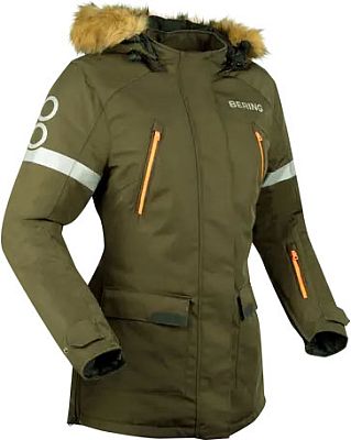 Bering Wembley, Textiljacke wasserdicht Damen - Dunkelgrün/Orange - T1 von Bering