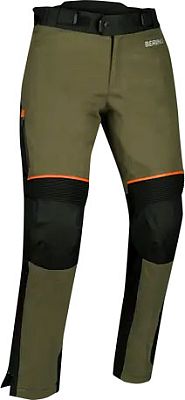 Bering Zephyr, Textilhose wasserdicht Damen - Schwarz/Dunkelgrün/Orange - T1 von Bering