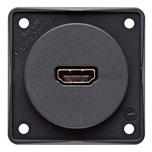 Berker HDMI-Steckdose Integro anthrazit matt SB von Berker